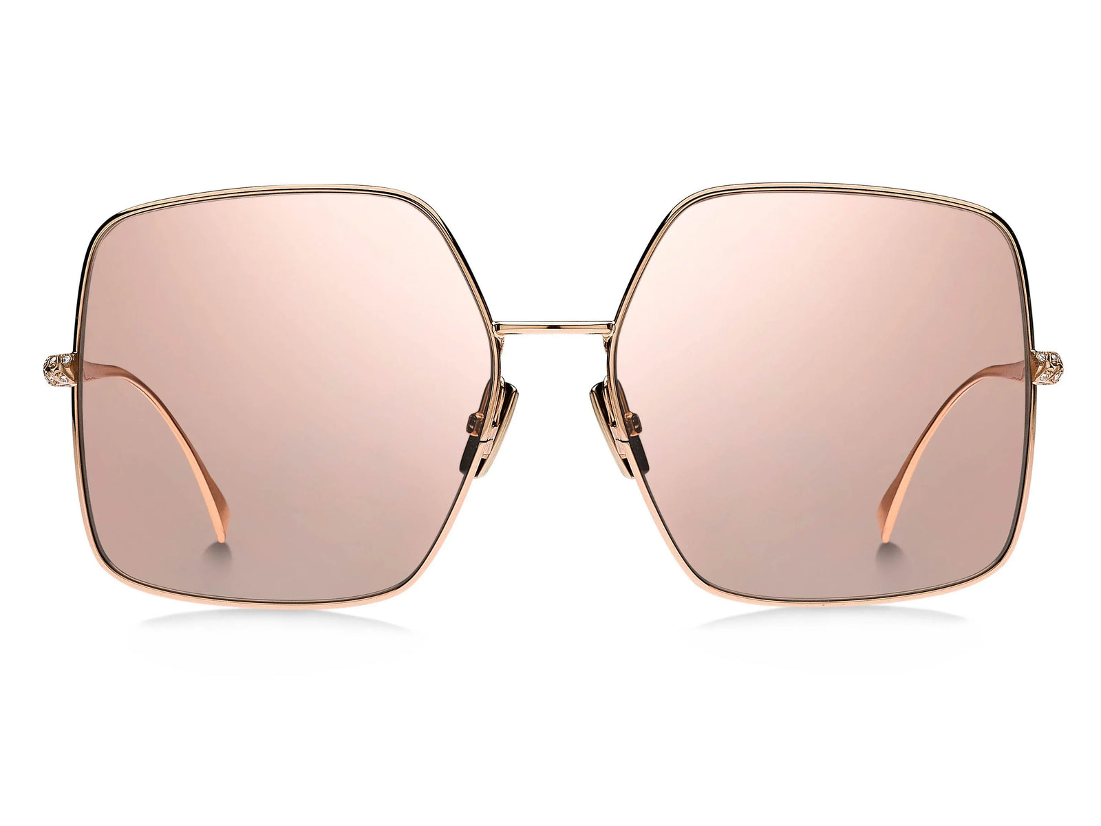 Fendi Sunglasses FF0439/S DDB2S 61mm Gold / Pink Grey Lens