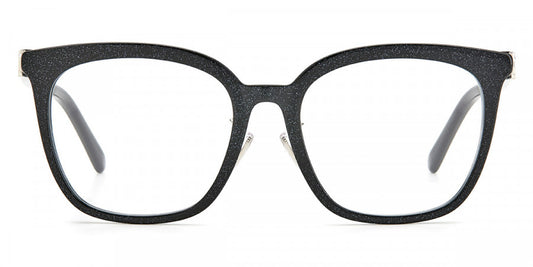 Jimmy Choo Eyeglasses JC310G DXF 53mm Black Glitter / Demo Lens
