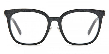 Jimmy Choo Eyeglasses JC310G DXF 53mm Black Glitter / Demo Lens