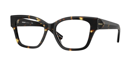 Burberry BE2420F 4106 Eyeglasses 52mm Yellow Havana / Clear Demo Lens