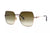 Jimmy Choo Sunglasses JC REYE_S DDB 59mm Gold Copper / Brown Lens