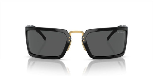 Prada Sunglasses PRA11S 1AB5S0 62mm Black / Dark Grey Lens