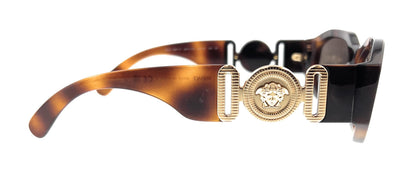 Versace Sunglasses VE4361F 521773 53mm Havana / Dark Brown Lens