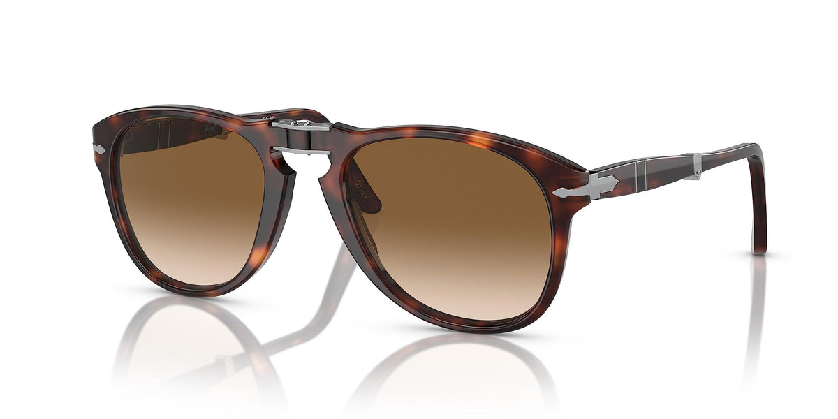 Persol Sunglasses PO714 24/51 52mm Havana / Brown Gradient Lens