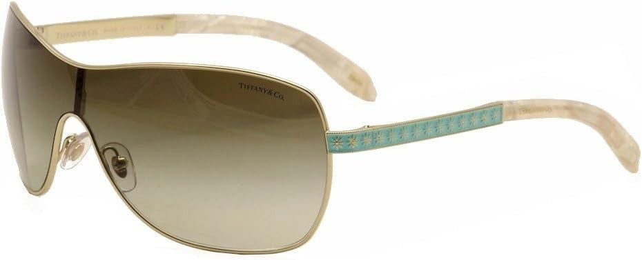 Tiffany & Co Sunglasses TF3035 60213M Blue Gold / Grey Gradient Lens