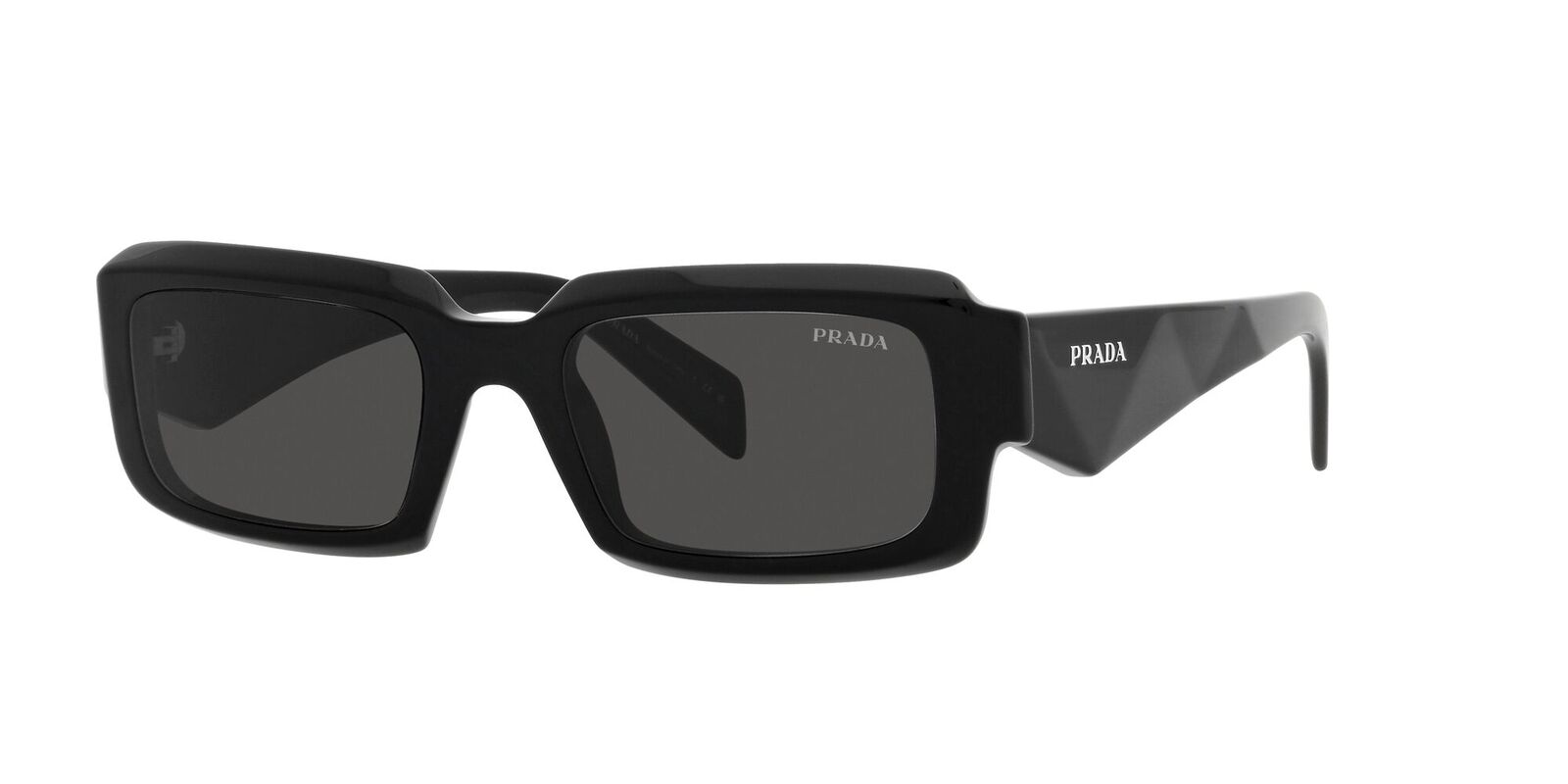 Prada Sunglasses PR27ZS 16K08Z 54mm Black / Dark Grey Lens