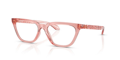 Versace Eyeglasses VE3352U 5322 53mm Peach / Demo Lens