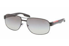 Prada Sport Sunglasses PS58NS 1BO3M1 61mm Matte Black / Dark Grey Gradient Lens