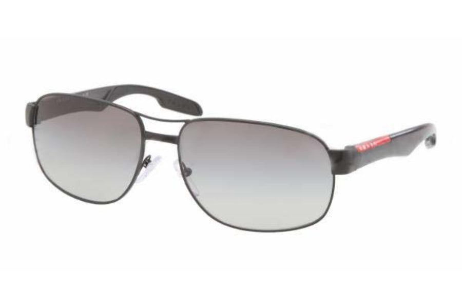 Prada Sport Sunglasses PS58NS 1BO3M1 61mm Matte Black / Dark Grey Gradient Lens