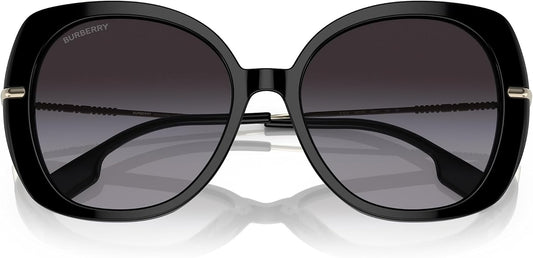 Burberry Eugenie Sunglasses BE4374 30018G 55mm Black / Grey Gradient Lens