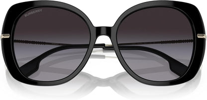 Burberry Eugenie Sunglasses BE4374 30018G 55mm Black / Grey Gradient Lens