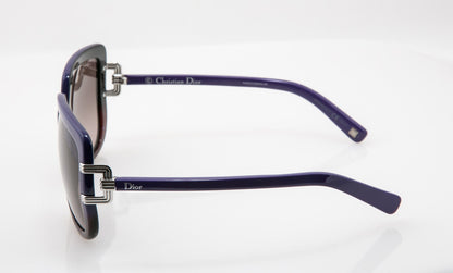 Dior Sunglasses DIORGRAPHIX3 5E4EU 56mm Violet Havana / Grey Gradient Lens