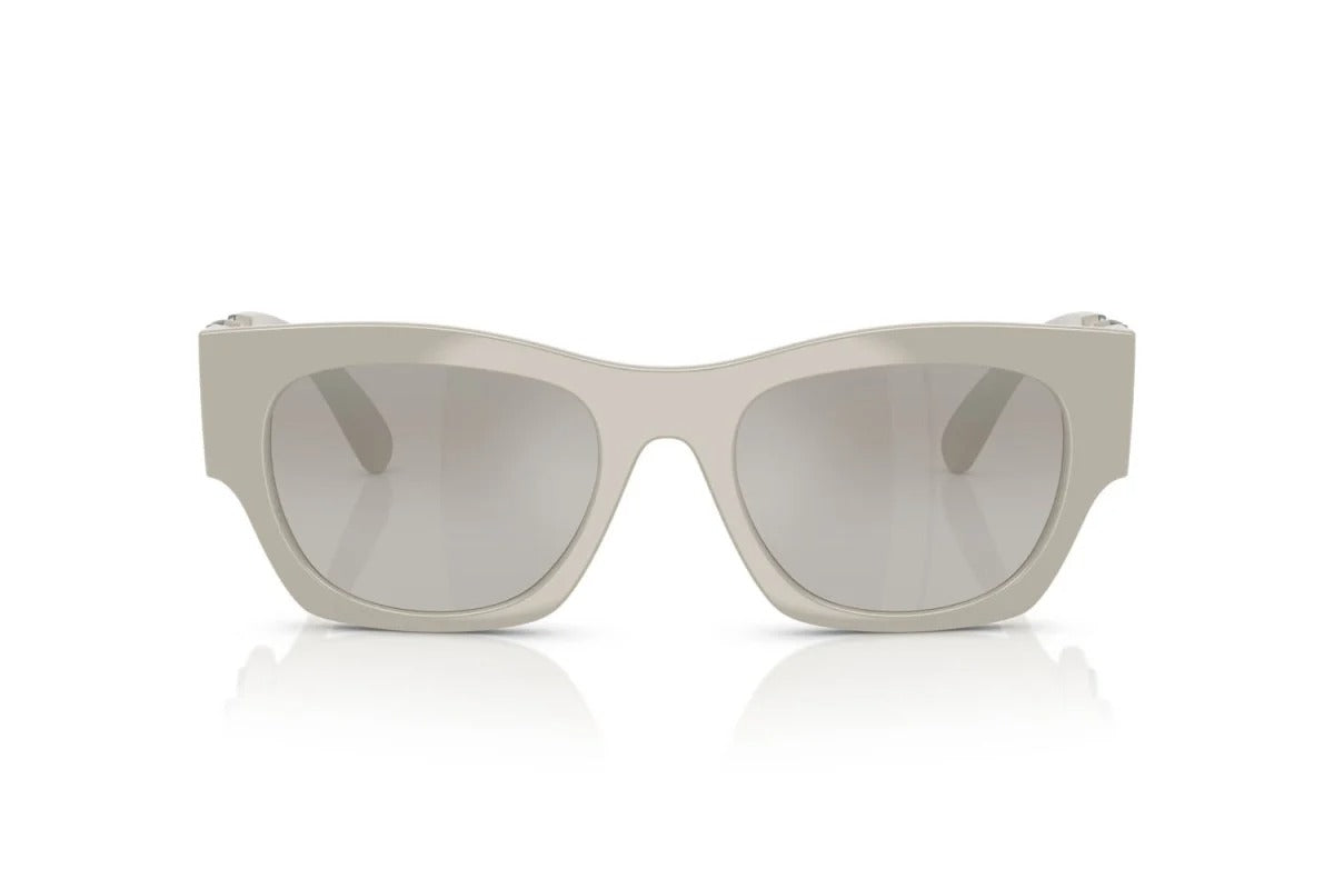Versace VE4479U 55016V Square Sunglasses 52mm Grey / Grey Mirror Gradient Lens