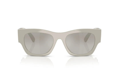 Versace VE4479U 55016V Square Sunglasses 52mm Grey / Grey Mirror Gradient Lens