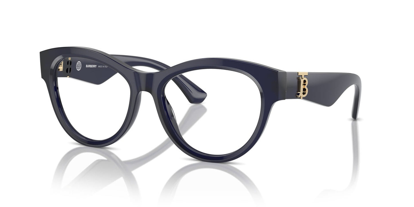 Burberry BE2404 4120 Eyeglasses 53mm Blue / Demo Lens