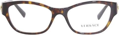 Versace Eyeglasses VE3288 108 52mm Havana / Demo Lens