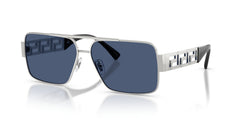 Versace Sunglasses VE2290 100180 61mm Silver / Dark Blue Lens