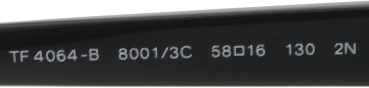 Tiffany &amp; Co VINTAGE Sunglasses TF4064B 80013C 58mm Black / Grey Gradient Lens