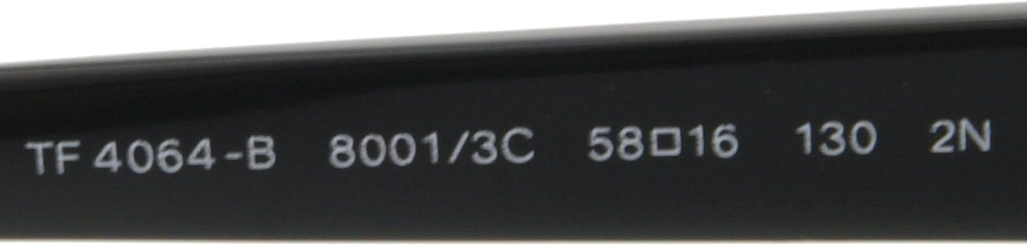 Tiffany & Co VINTAGE Sunglasses TF4064B 80013C 58mm Black / Grey Gradient Lens