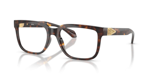 Versace VE3377U 108 Eyeglasses 53mm Havana / Clear Demo Lens