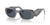 Prada Sunglasses PR17WS 11N09T 49mm Marble Black / Dark Grey Lens