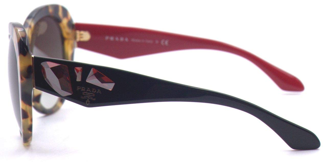 Prada Sunglasses PR26QS 7S00A7 56mm Medium Havana / Dark Grey Lens