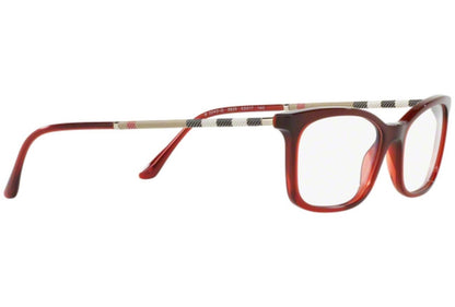 Burberry Eyeglasses BE 2243Q 3625 51mm Red / Demo Lens