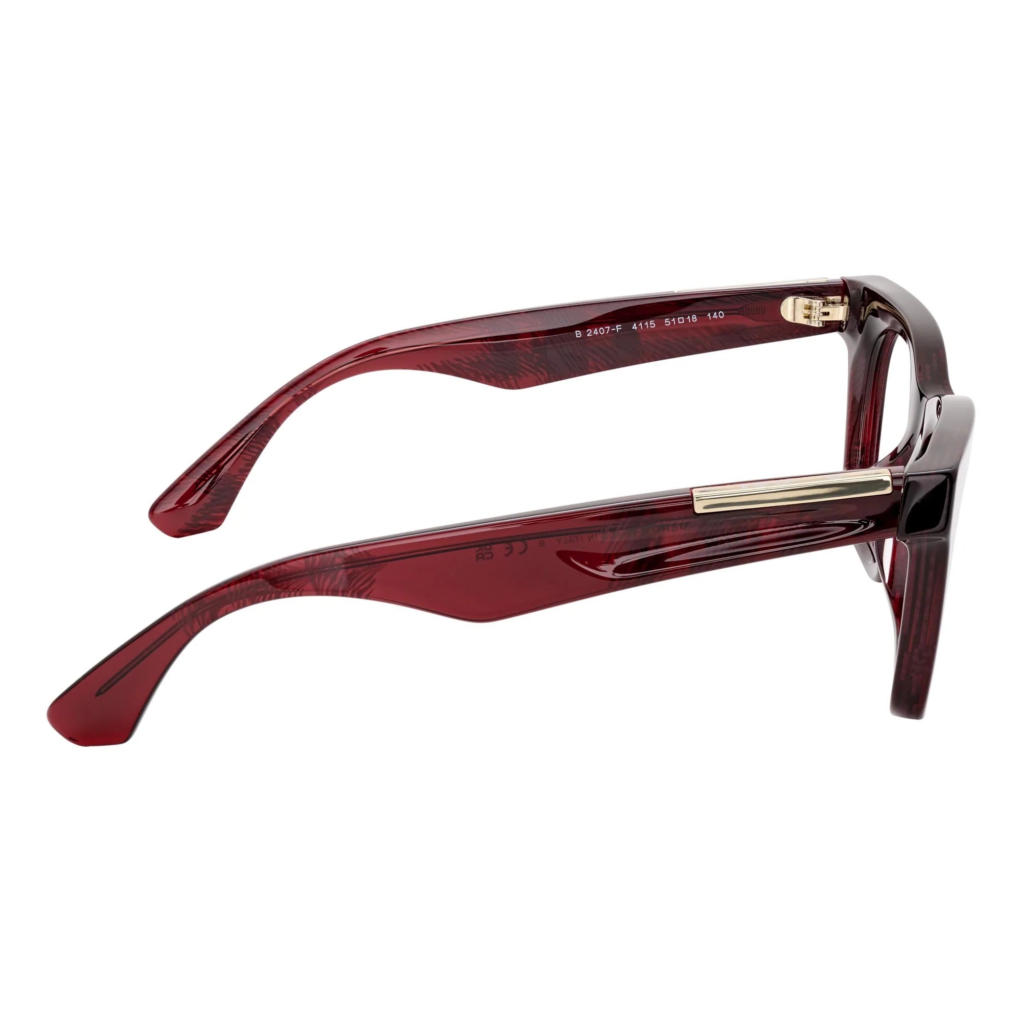Burberry Eyeglasses BE2407F 4115 51mm Check Red / Demo Lens
