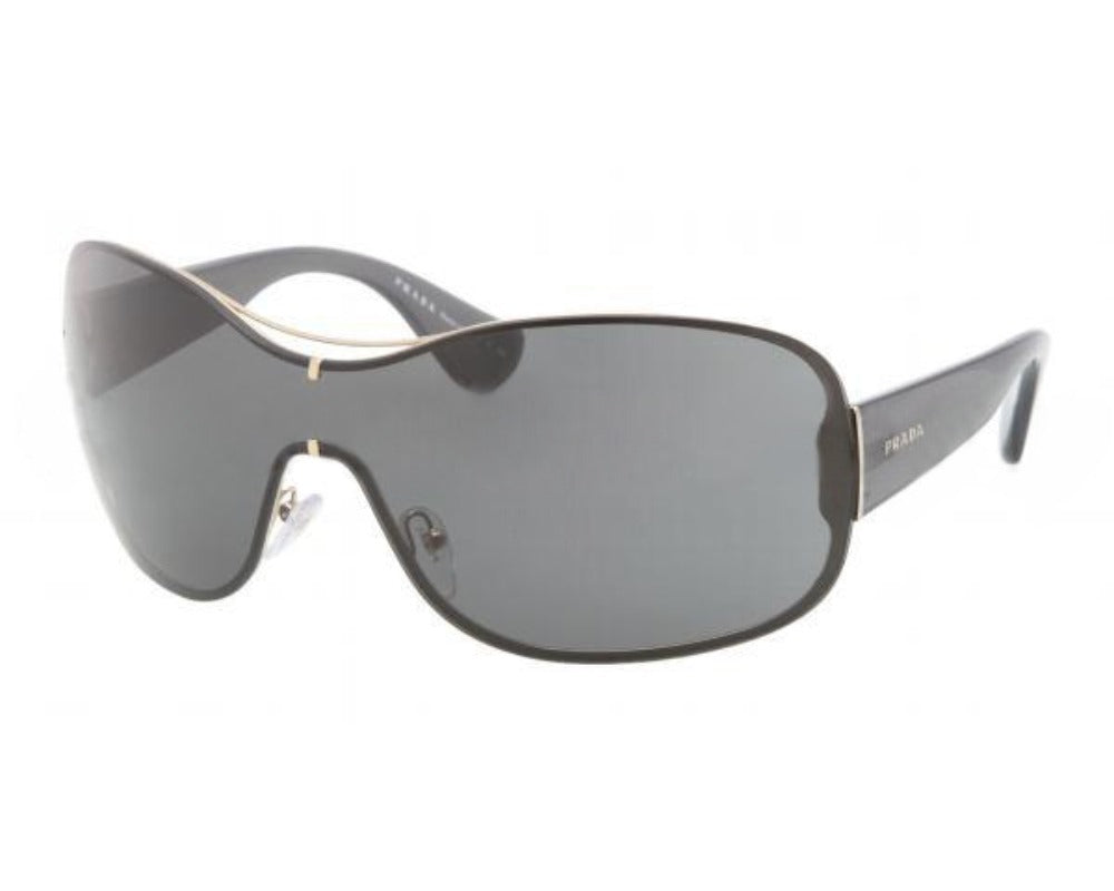 Prada Vintage Sunglasses PR63OS ZVN1A1 Pale Gold / Grey Lens