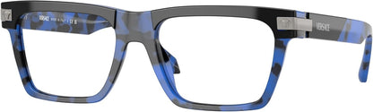 Versace Eyeglasses VE3354F 5460 55mm Blue Havana / Demo Lens