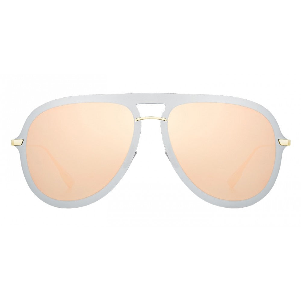 Dior Sunglasses DIORULTIME1 AVBSQ 57mm Gold / Silver Gold Mirror Lens