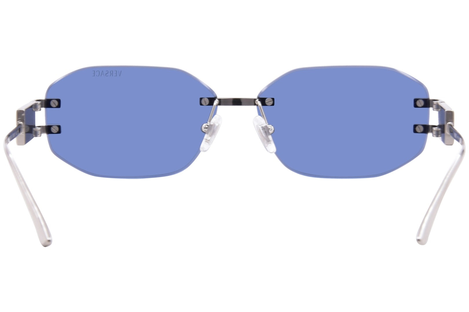 Versace Sunglasses VE2274 100080 58mm Silver / Dark Blue Lens