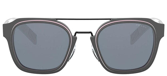 Prada Sunglasses PR07WS 09M01H 50mm Matte Black / Light Blue Mirror Lens