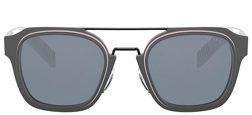 Prada Sunglasses PR07WS 09M01H 50mm Matte Black / Light Blue Mirror Lens