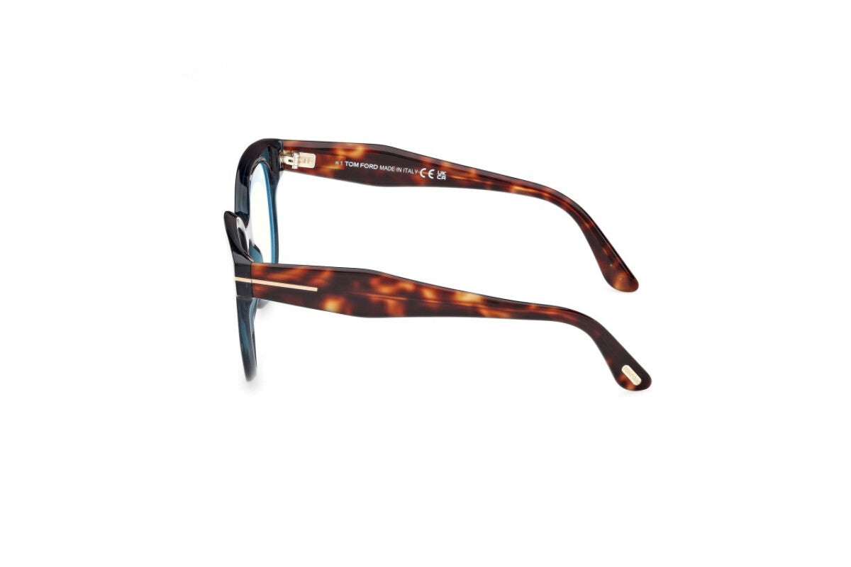Tom Ford Eyeglasses FT5987B 092 52mm Light Blue / Blue Filter Lens
