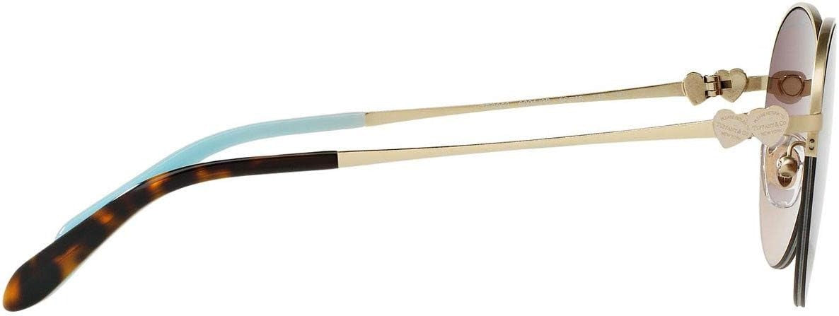 Tiffany &amp; Co Sunglasses TF3053 60913B 56mm Sand Pale-Gold / Brown Gradient Lens