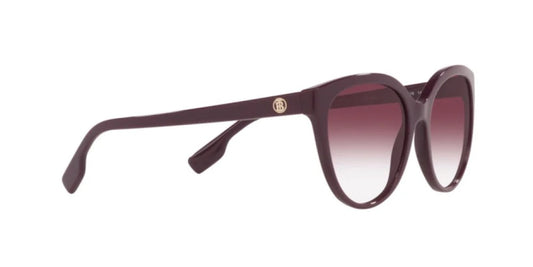 Burberry Betty BE4365 39798H Sunglasses 55mm Bordeaux / Violet Gradient Lens