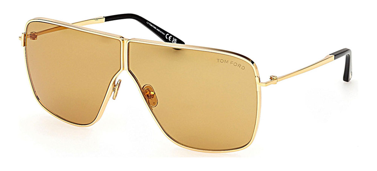 Tom Ford Sunglasses FT1159 30E 68mm Shiny Deep Gold / Shiny Deep Gold Lens