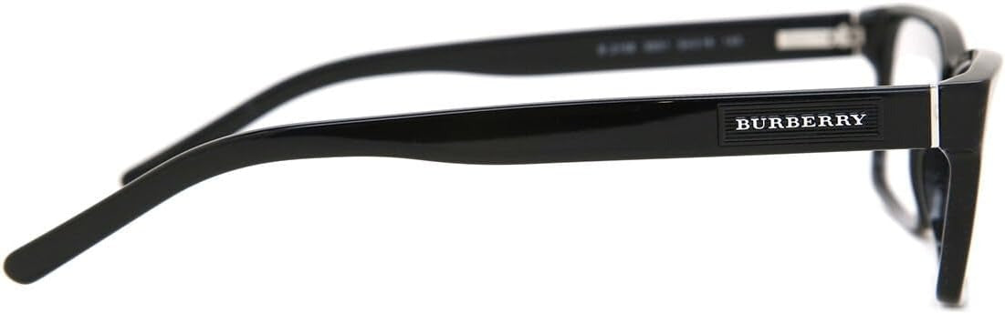 Burberry BE 2108 3001 Rectangle Eyeglasses 54mm Black / Demo Lens