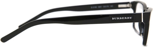 Burberry BE 2108 3001 Rectangle Eyeglasses 54mm Black / Demo Lens