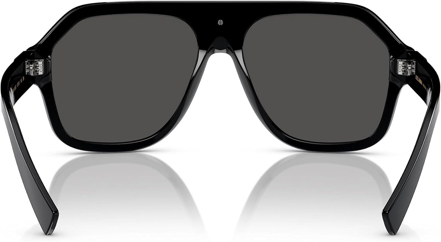 Dolce & Gabbana Sunglasses DG4433 50187 58mm Black / Dark Grey Lens