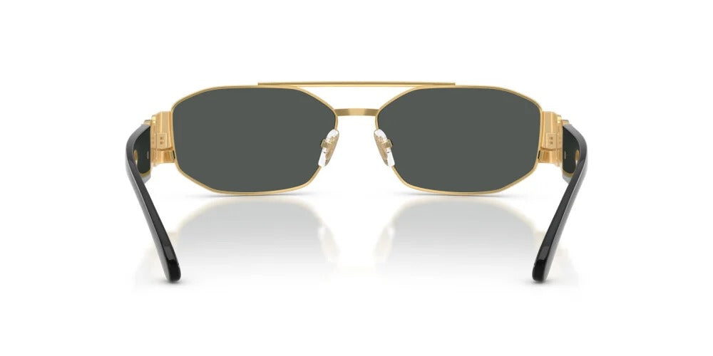 Versace Sunglasses VE2287 100287 58mm Gold / Dark Grey Lens