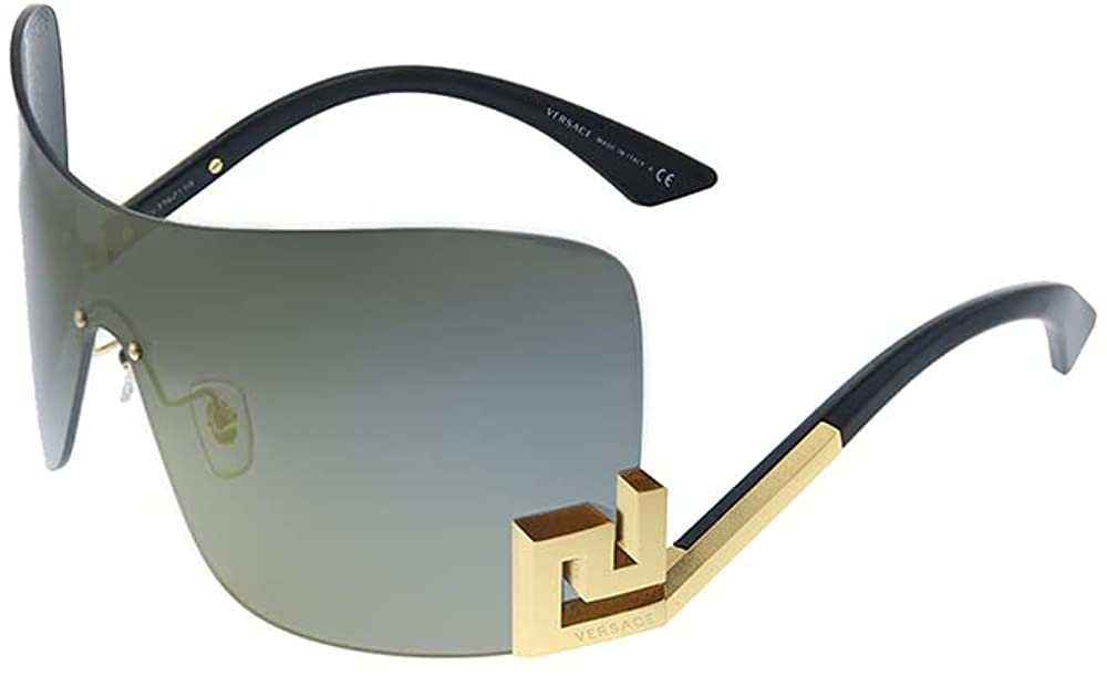 Versace Sunglasses VE2240 10025A 40mm Mirror Gold / Dark Grey Mirror Gold Lens