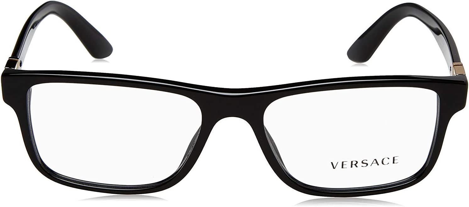 Versace Eyeglasses VE3211 GB1 55mm Black / Demo Lens