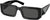 Prada Sunglasses PR06YS 09Q5S0 53mm Black White / Dark Grey Lens