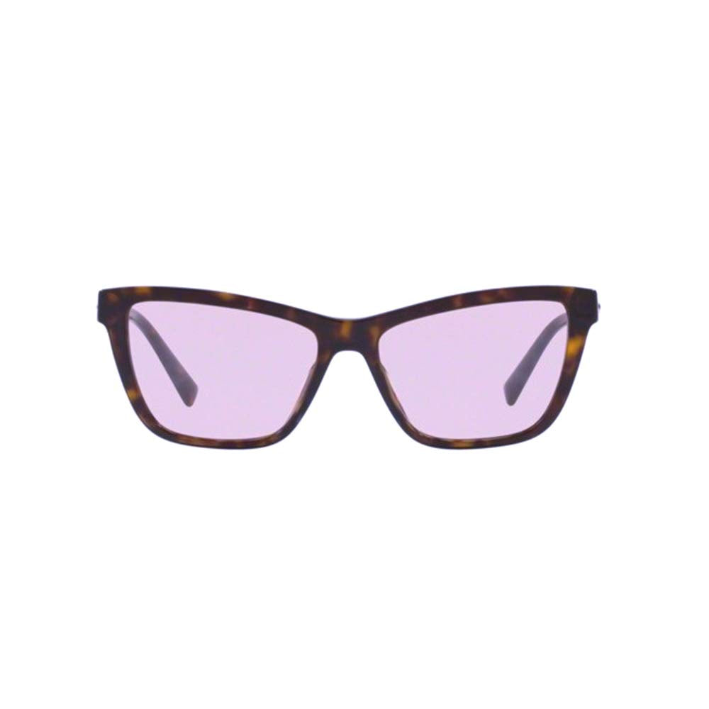 Versace Sunglasses VE4354B 1085 55mm Dark Havana / Pink Lens