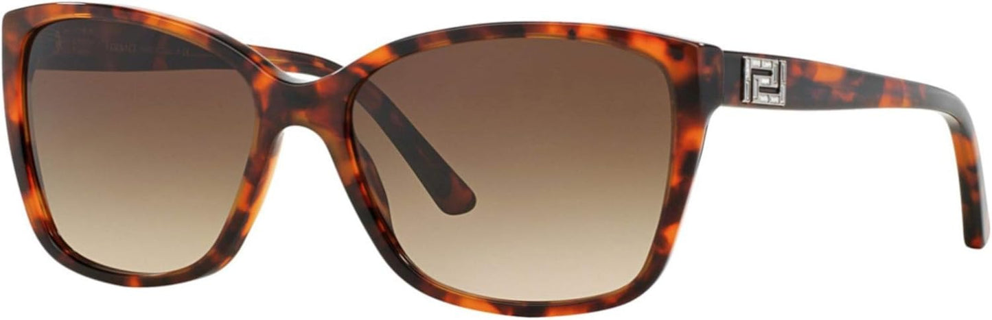 Versace Sunglasses VE4268B 507413 57mm Havana / Brown Gradient Lens