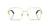 Versace Eyeglasses VE1303D 1002 56mm Gold / Demo Lens