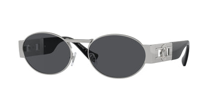 Versace Sunglasses VE2264 151387 56mm Silver / Dark Grey Lens