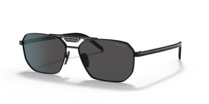 Prada Sunglasses PR58YS 1AB5S0 57mm Black / Dark Grey Lens
